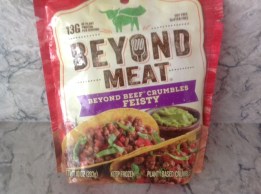 package of vegan "meat" crumbles