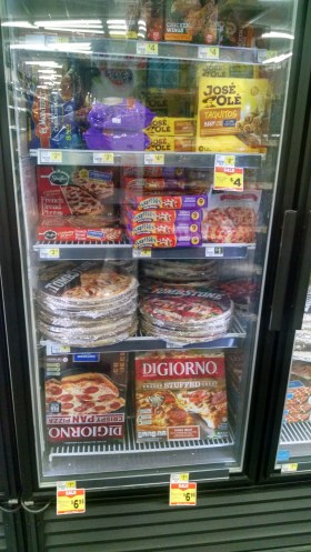 processed, frozen foods
