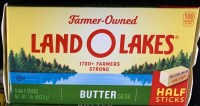 box of LandOLakes butter sticks