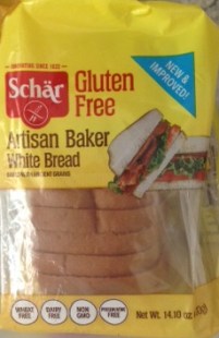 packaged loaf of gluten-free bread