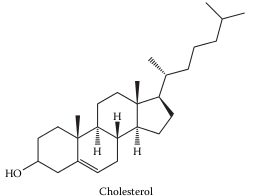 chemical structure of cholesterol