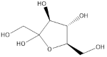 chemical structure of fructose
