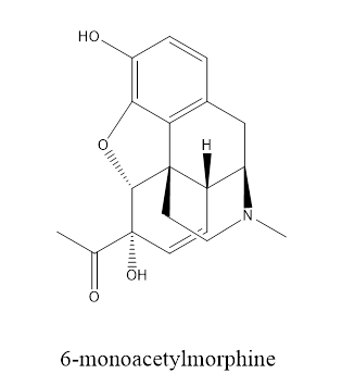 chemical structure of morphine