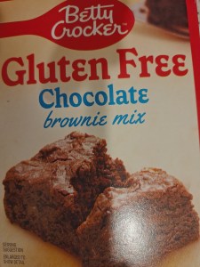 Box of Gluten Free Chcocolate Borwnie Mix